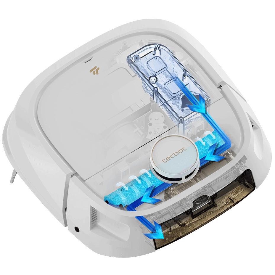 Tecbot M1 Robot Süpürge+Mop Tecbot M1 Robot Süpürge+Mop